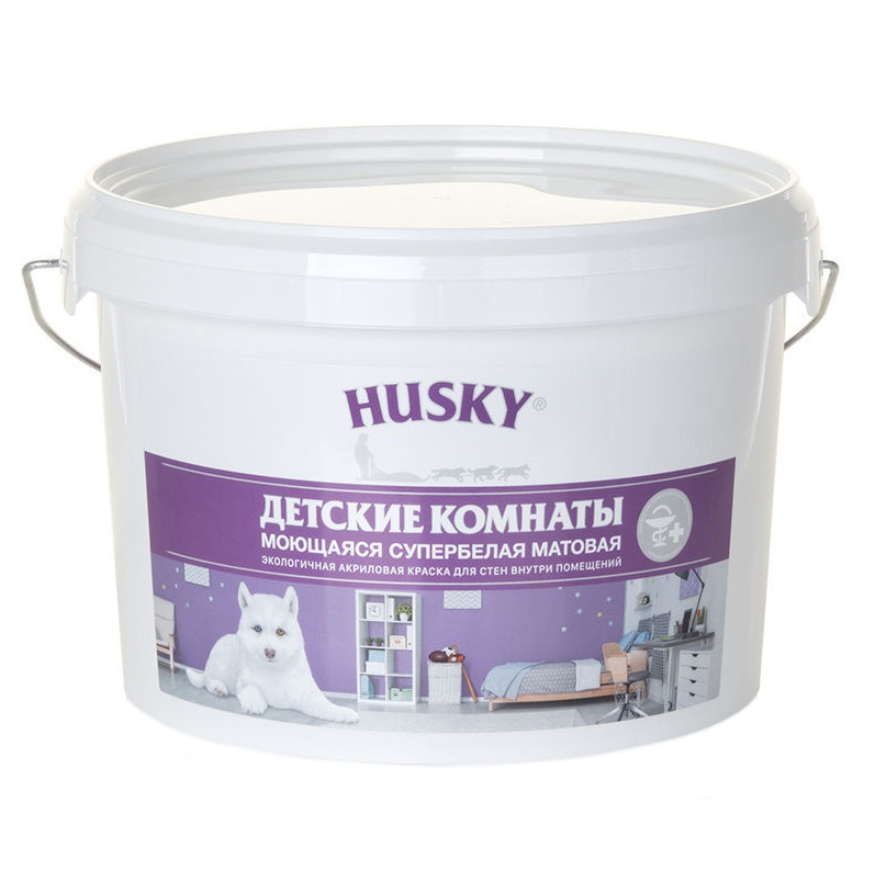 Краска для детских комнат HUSKY 2,5л