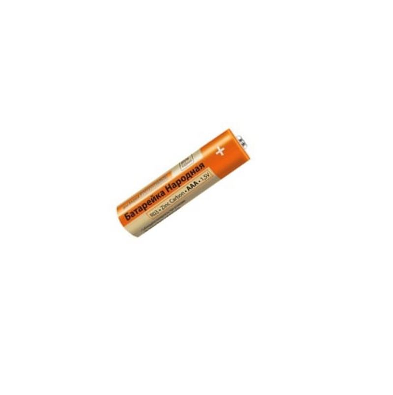 Элемент питания R03 AAA Zinc Carbon 1,5V SH-4 Народный