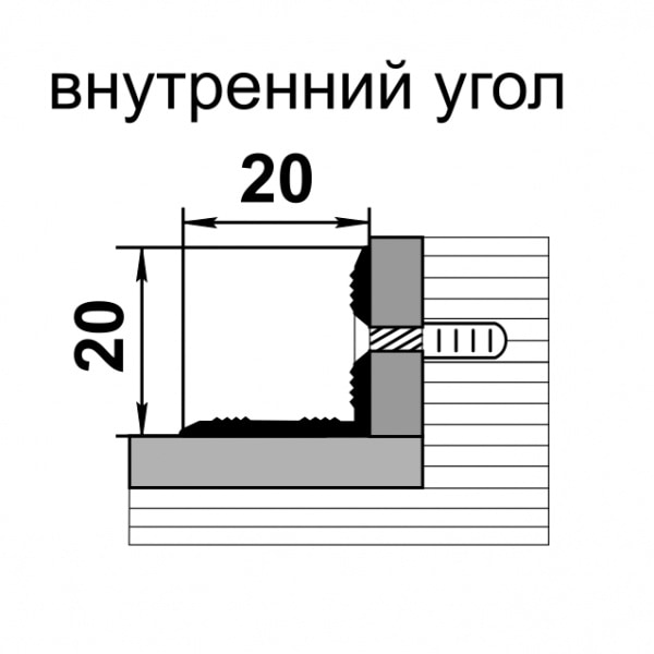 Профиль угловой ПУ 05-1.1800.089