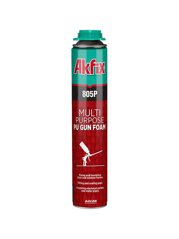 Пена монтажная Akfix 805P 750Ml (B850) 4S 850гр