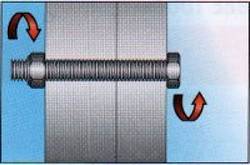 Гайка Tech-Krep М10 DIN985 самоконтрящаяся оцинкованная, 4 шт