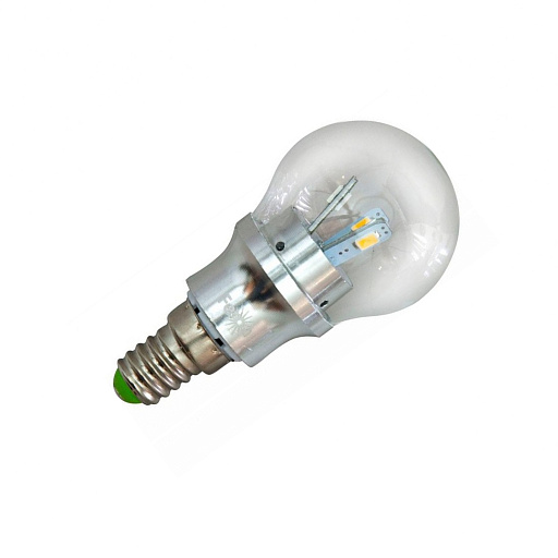 Лампа светодиодная 12LED 4,5W  230V E14 4000K, LB-40