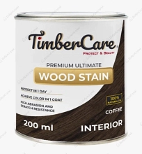 Масло тонирующее TimberCare Wood Stain (цвет: Кофе/ Coffee), банка 0,2л