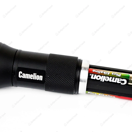 Фонарь светодиодный Camelion LED5136 ZOOM, черный, 5 режимов