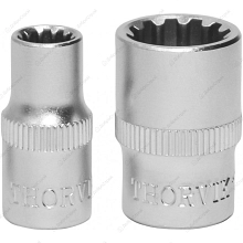 Головка торцевая MultiProf  1/4"DR, 9 мм