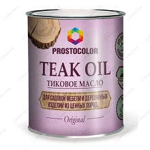 Масло для садовой мебели тиковое PROSTOCOLOR (бруно) 0,75 л