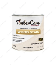 Масло тонирующее TimberCare Wood Stain (цвет: Античный белый/ Warm antique), банка 0,75л