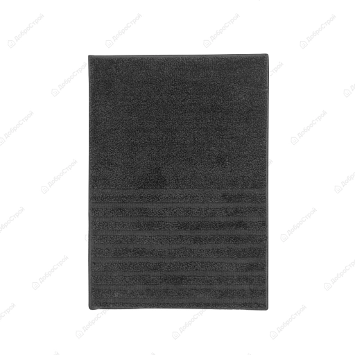 Коврик для ванной комнаты BLACK из микрофибры, 40х60 см, FOR-MCF-4060BLACK