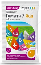 Удобрение компостное Август Гумат+7 йод