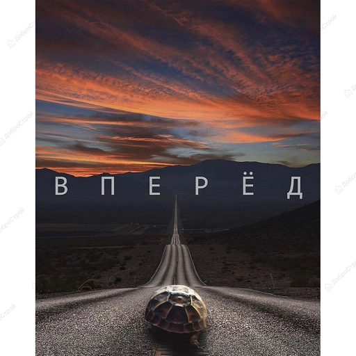 Картина Вперед 40*50