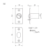 Защелка шариковая ЗШ2 16038  ст.бронза