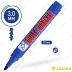 Маркер перманентный Crown Multi marker, синий, 3мм, CPM-800