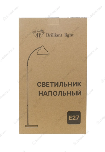 Светильник напольный Brilliant light 890 E27 черный