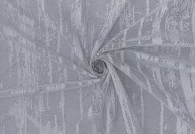 Тюль Дождь 300х260 см с утяжелителем, серый